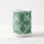 Mug Motif vert moderne Geo (Centre)