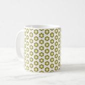 Mug Motif vert olive (Devant gauche)