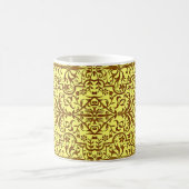 Mug Motif victorien jaune (Centre)