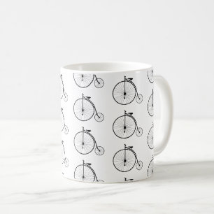 Mug Motif vintage à vélo