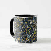 Mug Motif vintage abstrait (Devant gauche)