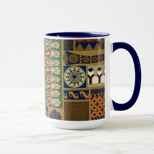 Mug Motif Vintage assyrien (Droite)