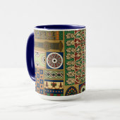 Mug Motif Vintage assyrien (Devant gauche)