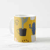 Mug Motif Vintage Cactus à main (Devant gauche)