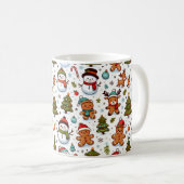 Mug Motif Vintage Christmas Lights (Devant droit)