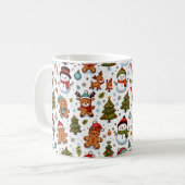 Mug Motif Vintage Christmas Lights (Devant gauche)