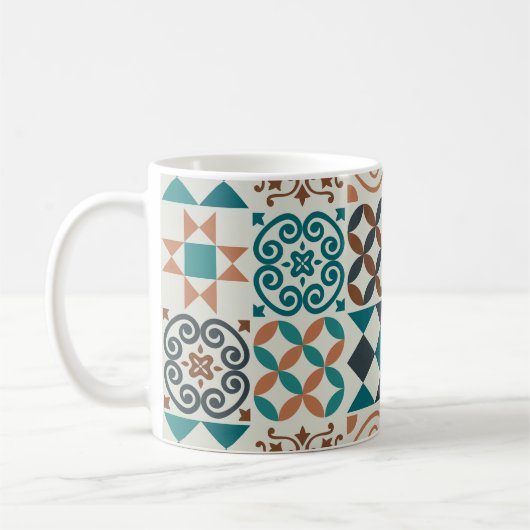 Mug Motif Vintage classique (Gauche)