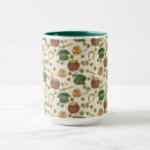 Mug Motif vintage d'icône de l'Irlande (Centre)