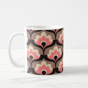 Mug Motif vintage fleuri sans joint