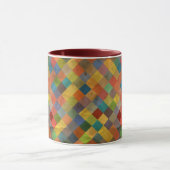 Mug Motif vintage. Géométrique (Centre)