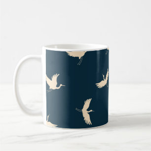 Mug Motif Vintage japonais Silhouette