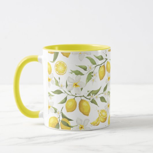 Mug Motif vintage Lemon Tree (Gauche)