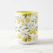 Mug Motif vintage Lemon Tree (Centre)