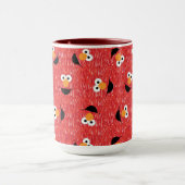Mug Motif visage fourrure Elmo (Centre)