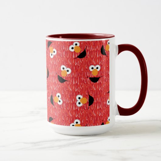 Mug Motif visage fourrure Elmo (Droite)