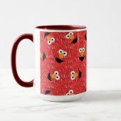 Mug Motif visage fourrure Elmo (Gauche)