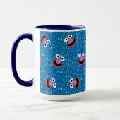 Mug Motif visage poilu de Grover (Gauche)