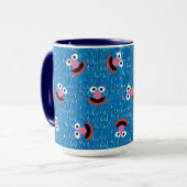 Mug Motif visage poilu de Grover (Devant gauche)
