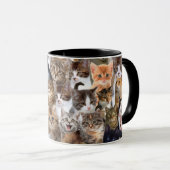 Mug Motif Visages de chat (Devant droit)