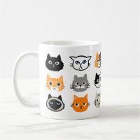 Motif Visages de chat | Cool Kitty Cat Lover