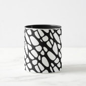 Mug Motif Web gothique noir et blanc (Centre)