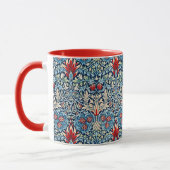 Mug motif William Morris, Tête de serpent, (Gauche)