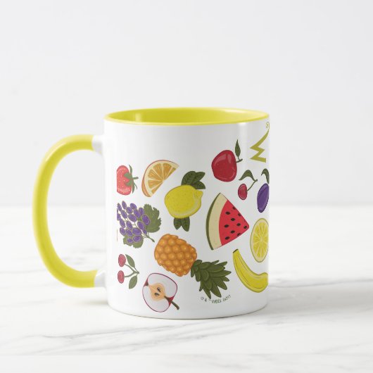 Mug Motif Willy Wonka Lickable Wallpaper (Gauche)