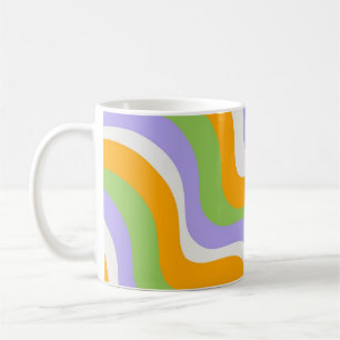 Mug Motif Y2k Abstrait de la couche Super d'onde rétro