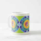 Mug Motif Yin Yang Coloré (Devant gauche)