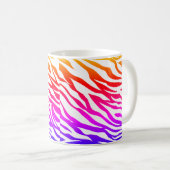 Mug Motif Zebra Multicoloured Skin Stripes-22164 (Devant droit)