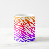 Mug Motif Zebra Multicoloured Skin Stripes-22164 (Centre)
