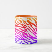 Mug Motif Zebra Multicoloured Skin Stripes-22164 (Centre)