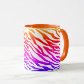 Mug Motif Zebra Multicoloured Skin Stripes-22164 (Devant droit)