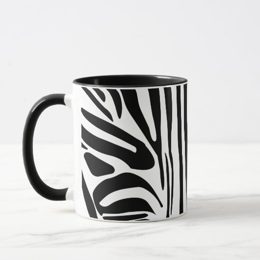 Mug Motif zèbre (Gauche)