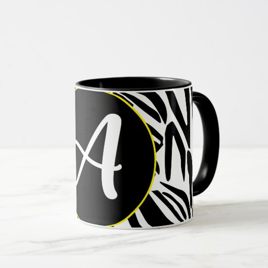 Mug Motif Zèbre (Devant droit)