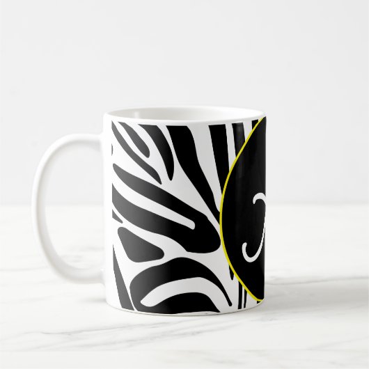 Mug Motif Zèbre (Gauche)