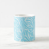 Mug Motif Zèbre Bleu (Centre)
