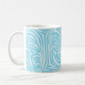 Mug Motif Zèbre Bleu (Gauche)