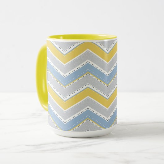 Mug Motif Zigzag (Devant gauche)