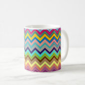 Mug Motif ZIGZAG - couleur + vos idées (Devant droit)