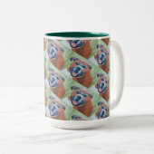 mug motifé chien boxer (Devant droit)