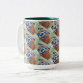 mug motifé chien boxer (Devant gauche)