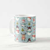 Mug Motifs classiques de l'arbre de Noël (Devant gauche)