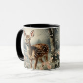 Mug Motifs créatifs, Noël rétro (Devant gauche)