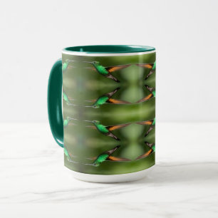 Mug Motifs de colibris