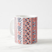 Mug Motifs de conception de point de croix (Devant gauche)