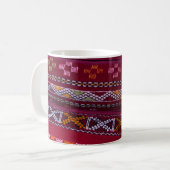 Mug Motifs de Coussin en Tissu (Devant gauche)