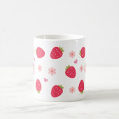 Mug Motifs de fraises mignons (Centre)