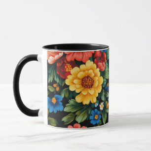 Mug Motifs de l'art populaire ukrainien
