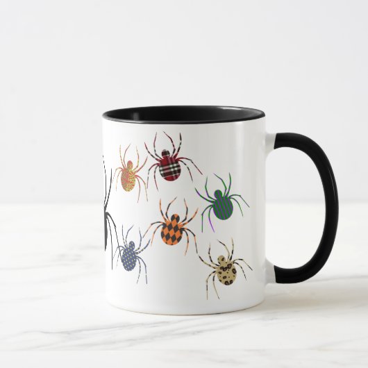 Mug Motifs de N d'araignées ' (Droite)